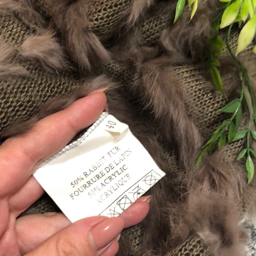 Real Rabbit Fur Vest - Picture 3 of 4